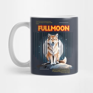 Fullmoon Wolf Lover Mug